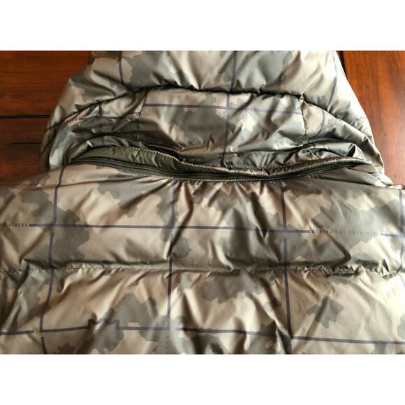 Nike Lebron James Down Fill Camo Puffer Jacket Men's AT3904-355  Size XL NWT - Picture 16 of 16